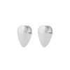 Snö Of Sweden Aero Short Earring – Plain Silver thumbnail 1