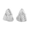 Snö Of Sweden Dakota Angle Earring – Plain Silver thumbnail 1