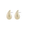 Snö Of Sweden Yenni Matt Mini Earring Onesize – Plain Gold thumbnail 1