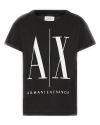 Armani Exchange Icon Period Women T-Shirt Sort Str. S thumbnail 1