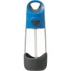 B.Box Bottle with Straw pullo sisältää pillin Blue Gray 450 ml thumbnail 2