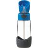 B.Box Bottle with Straw pullo sisältää pillin Blue Gray 450 ml thumbnail 3