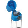 B.Box Bottle with Straw pullo sisältää pillin Blue Gray 450 ml thumbnail 5