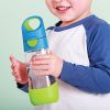B.Box Bottle with Straw pullo sisältää pillin Blue Green 450 ml thumbnail 7