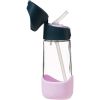 B.Box Bottle with Straw pullo sisältää pillin Indigo Pink 450 ml thumbnail 4