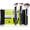 BrushArt Professional Full Face brush set with makeup pouch sivellinsetti ja pussi Black thumbnail 1