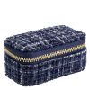 DARK Tweed Jewellery Box Micro ? Navy Blue thumbnail 1