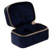 DARK Velvet Jewellery Box Micro ? Navy blue thumbnail 1