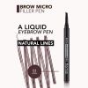 flormar Brow Micro Filler Pen kulmakynä sävy 003 Brown 1.1 ml thumbnail 4