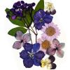 Glitternisti Face Flowers Purple &amp; Greens thumbnail 1