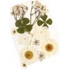 Glitternisti Face Flowers White &amp; Greens thumbnail 1