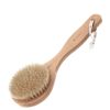 Hydrea London Classic Short Handled Body Brush with Natural Bristle (Medium Strength) thumbnail 1