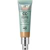 iT Cosmetics Your Skin But Better CC+ Natural Matte 32 ml (Various Shades) - Tan Warm thumbnail 1