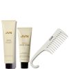 JVN Air Dry Cream Deluxe, Mini and Wide Tooth Comb Trio thumbnail 1
