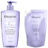 Kérastase Blond Absolu Refillable Shampoo and Refill Pouch Duo for Blonde or Lightened Hair with Hyaluronic Acid 500ml thumbnail 1