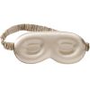 Lenoites Mulberry Silk Contour Sleep Mask Greige thumbnail 1