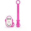 Matchstick Monkey Flat Face Teether &amp; Soother Clip lahjasetti lapsille Pink thumbnail 2