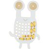 Milin Big Wooden Lacing Toy Crab Goggly aktiivilelu 20 cm x 13 cm x 0,7 cm 1 kpl thumbnail 3