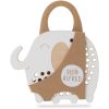 Milin Big Wooden Lacing Toy Elephant Oliver aktiivilelu 19,5 cm x 16 cm x 0,7 cm 1 kpl thumbnail 1