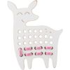 Milin Big Wooden Lacing Toy Little Deer Emily aktiivilelu 18 cm x 13 cm x 0,7 cm 1 kpl thumbnail 3