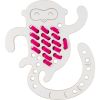 Milin Big Wooden Lacing Toy Monkey Amelia aktiivilelu 20 cm x 17,5 cm x 0,7 cm 1 kpl thumbnail 3
