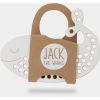 Milin Big Wooden Lacing Toy Whale Jack aktiivilelu 9 cm x 19,5 cm x 0,7 cm 1 kpl thumbnail 2
