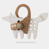 Milin Small Wooden Lacing Toy Fox aktiivilelu 15 cm x 8,5 cm x 0,7 cm 1 kpl thumbnail 1