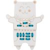 Milin Wooden Lacing Toy Mr. Teddy aktiivilelu 22 cm x 17 cm x 0,7 cm 1 kpl thumbnail 3