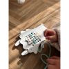 Milin Wooden Lacing Toy Mrs. Teddy aktiivilelu 22 cm x 16 cm x 0,7 cm 1 kpl thumbnail 7