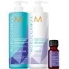 Moroccanoil Blonde Shampoo and Conditioner 500ml Duo with Free Moroccanoil Treatment Purple 10ml (Worth £105.75) thumbnail 1