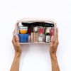 Notino Travel Collection Large Clear Organizer läpinäkyvä meikkipussi L Beige 1 kpl thumbnail 3