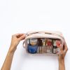 Notino Travel Collection Large Clear Organizer läpinäkyvä meikkipussi L Beige 1 kpl thumbnail 4