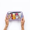 Notino Travel Collection Medium Clear Organizer läpinäkyvä meikkipussi M Purple 24x12,5x5 cm 1 kpl thumbnail 3