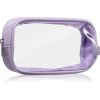 Notino Travel Collection Small Clear Organizer läpinäkyvä meikkipussi läpinäkyvä S Purple 20x10x5 cm 1 kpl thumbnail 2