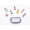 Notino Travel Collection Small Clear Organizer läpinäkyvä meikkipussi läpinäkyvä S Purple 20x10x5 cm 1 kpl thumbnail 6