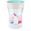 NUK Magic Cup Peppa Pig kuppi mukana kansi 8m+ 230 ml thumbnail 1
