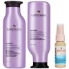 Pureology Hydrate Shampoo 266ml, Conditioner 266ml and Color Fanatic Spray Travel Size 30ml For Dry Hair Bundle thumbnail 1