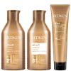 Redken All Soft Shampoo, Conditioner and Moisture Restore Leave-In Treatment, Hydrating Bundle, Softness &amp; Shine, for Dry Hair thumbnail 1