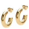 Sistie2ND Aura Hoops Small Gold Plated 19 mm thumbnail 1