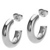 Sistie2ND Aura Hoops Small Steel 19 mm thumbnail 1