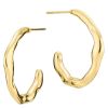 Sistie2ND Gabi X Sistie2ND Hoops Small Gold Plated 20 mm thumbnail 1