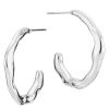 Sistie2ND Gabi X Sistie2ND Hoops Small Steel 20 mm thumbnail 1