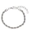 Sistie2ND Rope Bracelet Steel 17 cm thumbnail 1