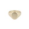 Snö Of Sweden Casual Kim Signet Ring ? Plain Gold M thumbnail 1