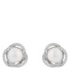 Snö Of Sweden Mayfair Pearl Earring Silver/White thumbnail 1