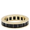 Snö Of Sweden Tina Stone Ring Gold/Black M thumbnail 1