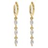 Timi Of Sweden Carina Crystal Party Hoop Earrings thumbnail 1