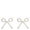 Timi Of Sweden Juliette Cute Pearl Bow Stud Earrings thumbnail 1