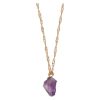 Timi Of Sweden Stay Cool Amethyst Necklace Gold thumbnail 1