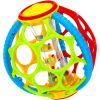 Bam-Bam Rattle Silicone Bamboo Puzzle aktiivilelu mukana helistin 6m+ 1 kpl thumbnail 1